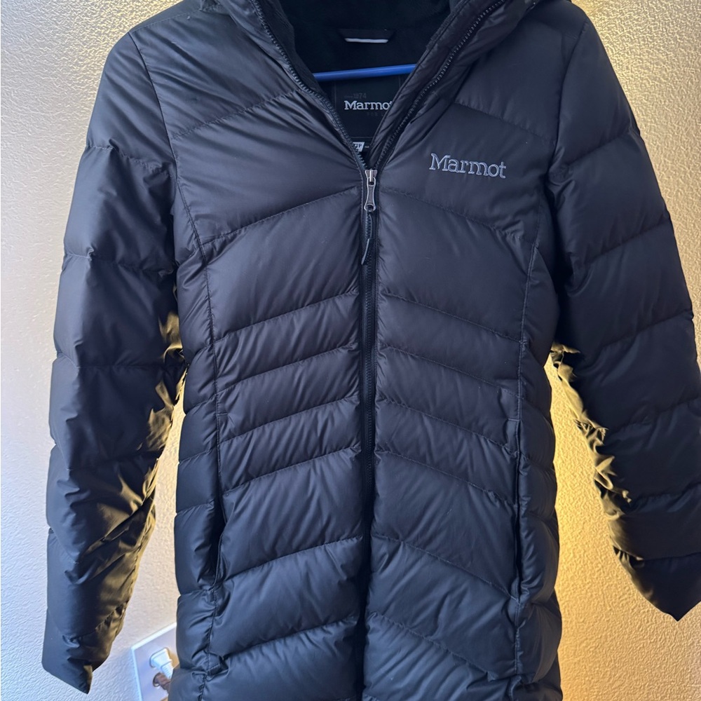 Marmot Black Puffer Jacket